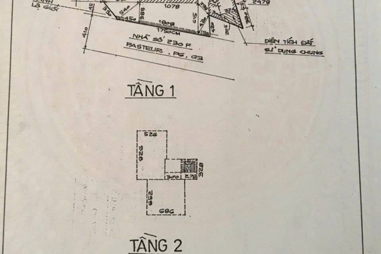 Bán biệt thự 230/17 Pasteur - 22x25m = 558m2 - Hồ bơi sân vườn - Giá 160 tỷ!
