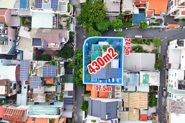 Bán biệt thự góc 1073/88 Cách Mạng Tháng 8 - DT 18x24m - 4 tầng sân vườn - Giá 90 tỷ!