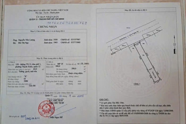 Bán đất MT 127-129-131 Thạnh Xuân 21 - 15x40m = 600m2 - GIá 37,5 tỷ!