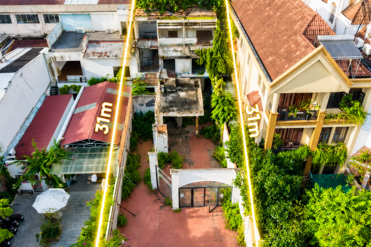 Bán đất xây biệt thự 14 Lê Ngô Cát - 10x31m = 311m2 - Giá 155 tỷ!