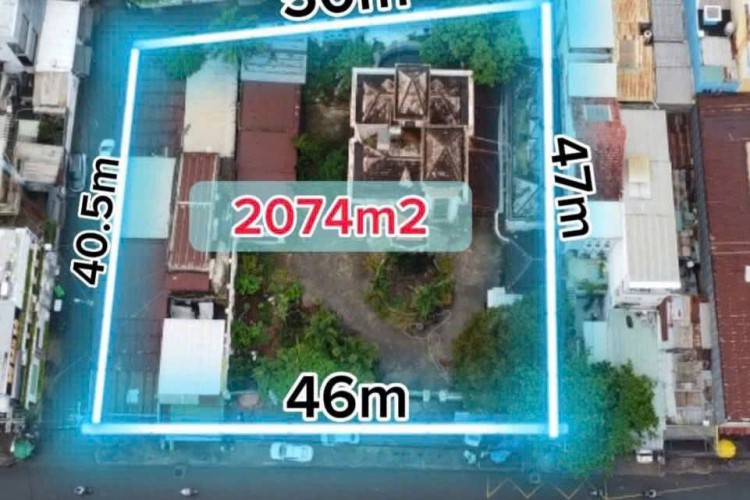 Bán góc 3MTKD 94-96-98 Ung Văn Khiêm - DT 46x47m = 2074m2 - Giá 700 tỷ!