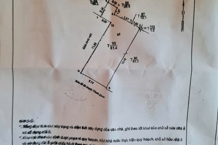 Bán nhà 112/9 Cống Hộp Rạch Bùng Binh - 5,8x16m - 2 tầng - Giá 13 tỷ!