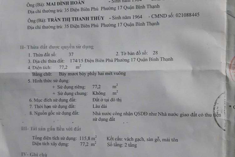 Bán nhà 174/15 Điện Biên Phủ - DT 4,2x19m - 4 lầu - Giá 22 tỷ!