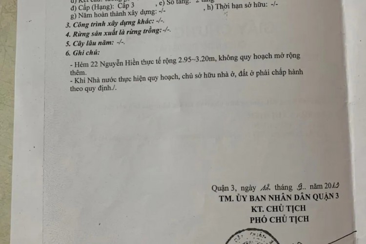 Bán nhà 22/7 Nguyễn Hiền - DT 5,5x21m - Cấp 4 - Giá 20 tỷ!