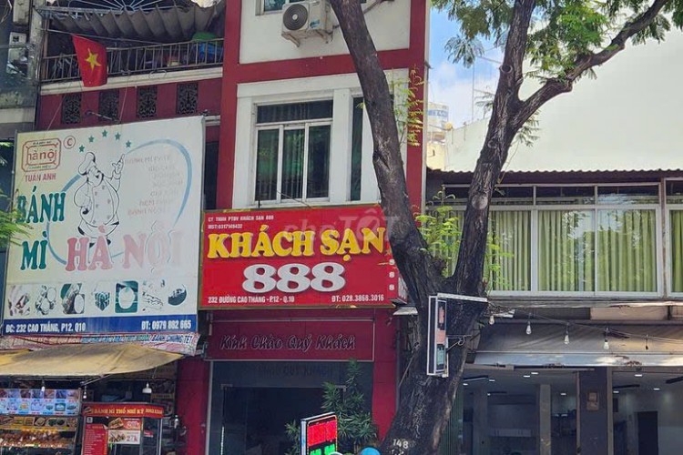Bán nhà 232 Cao Thắng - 3x30m - 4 tấm - Giá 26 ty
