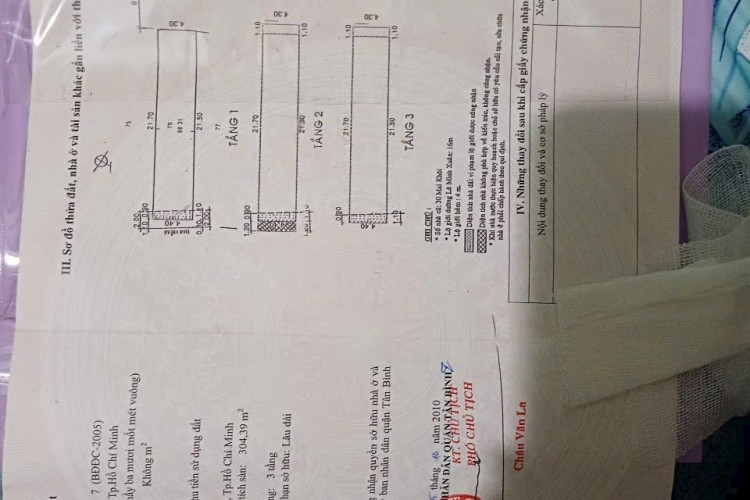 Bán nhà 30 Lê Minh Xuân - DT 4,3x23m - 3 tầng - Giá 30 tỷ!