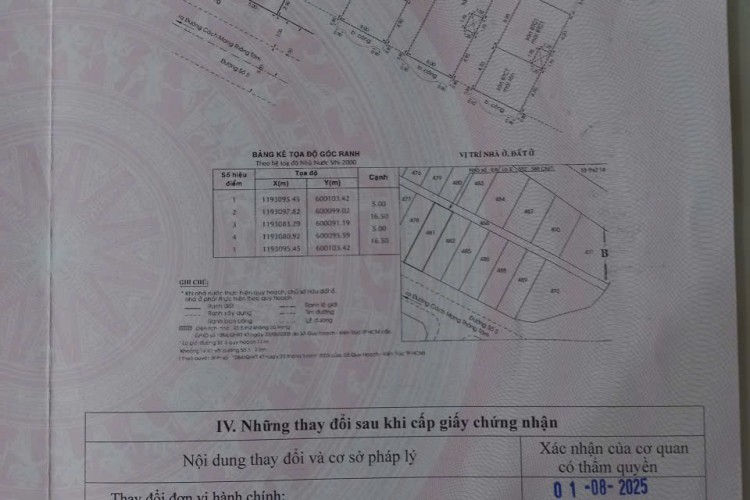 Bán nhà 590/E8 Cách Mạng Tháng 8 - DT 5x16,5m - 5 tầng - Giá 23,8 tỷ!