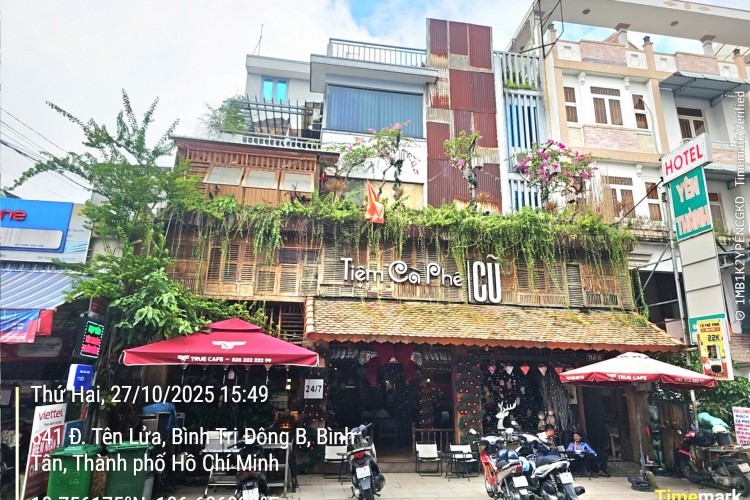 Bán nhà 708A Tên Lửa - DT 12x16m = 177m2 - 5 tầng - HĐT 38tr/thg - Giá 25 tỷ!