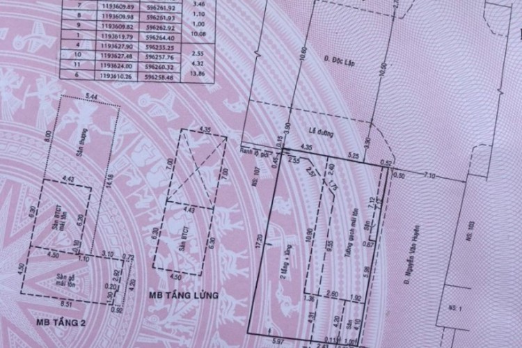 Bán nhà góc 105 Độc Lập - 10x18m - 3 tấm - HĐT 85tr.thg - Giá 38 tỷ!