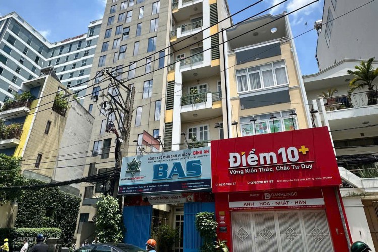 Bán tòa 119 Nguyễn Cửu Vân - DT 4,5x20m - 6 tầng - Giá 27,9 tỷ!