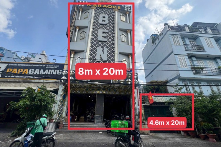 Bán toà nhà 13 Đàm Thận Huy - DT 8x20m - 3 lầu thang máy - HĐT 50tr/thg - Giá 24 tỷ!