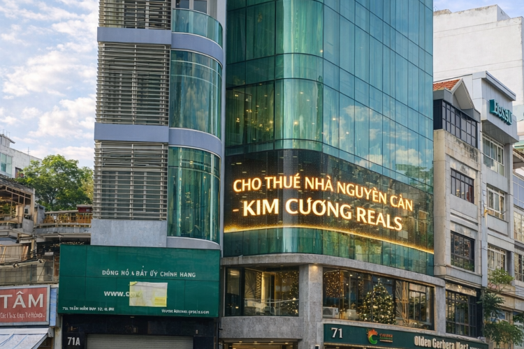 Cho thuê nhà 71A Trần Huy Liệu - DT 4x18m - 4 tầng ngay ngã tư - Giá 60 triệu/tháng!