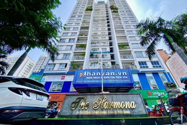 Chuyển nhượng tầng 1 & tầng 2 khu căn hộ Harmona - 21 Trương Công Định - 987,7m2 sàn - Giá 180 tỷ!